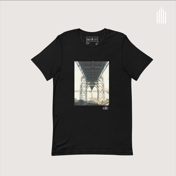 Bridge: Unisex t-shirt, black